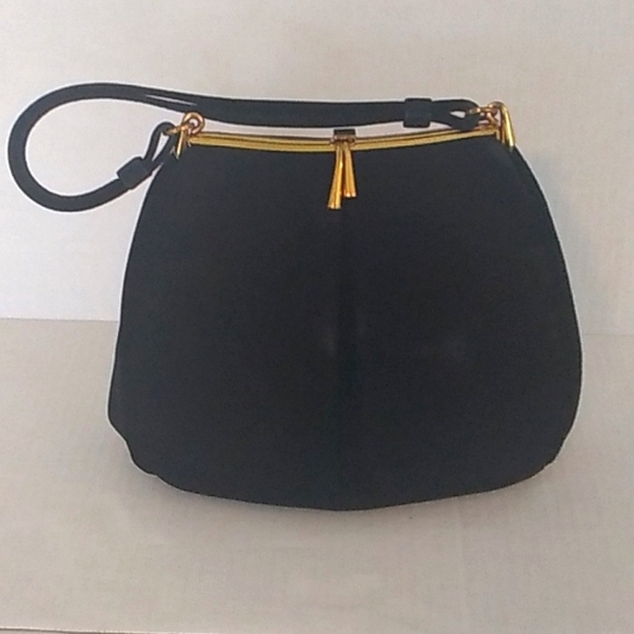 coblentz Handbags - Coblentz vintage black suede handbag